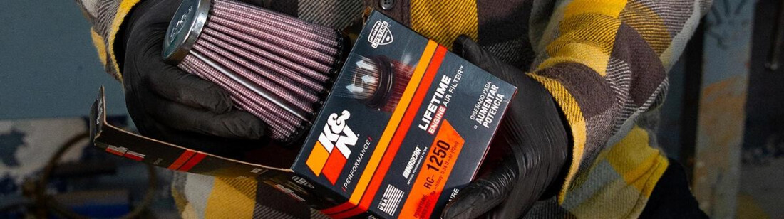 K&N-moottorin ilmansuodattimet