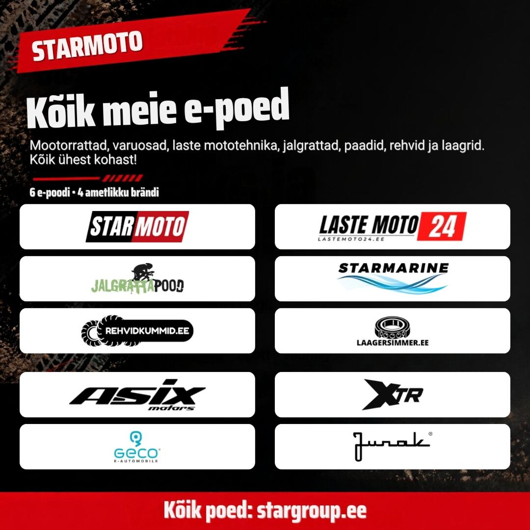 Stargroupin verkkokaupat: 6 kauppaa ja 4 virallista brändiä samasta perheestä