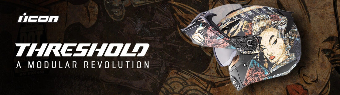ICON - Kynnysarvo - Maailman ensimmäinen suorituskyky urheilu modulaarinen kypärä