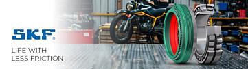SKF moottoripyrn ja polkupyrn osat