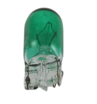 Pirn - 12V 5W - pesa T10 - roheline