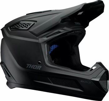 HELMET FLEET BLACKOUT LG