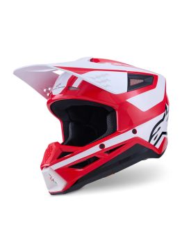 HELMET SM3 HEAT RED/WH/BLK XS