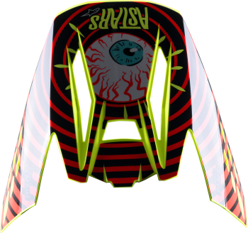 VISOR SM5 SOLAR BK/RD/YL