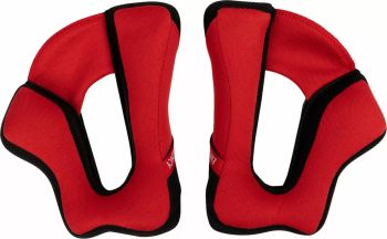 CHEEKPAD REFLEX SPORT RD/BK SM
