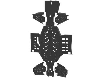 Põhjakaitse täis komplekt (plastik): Arctic Cat Limited: 550 / 700 / 700 MudPro