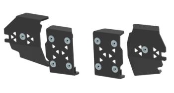 Tagumiste õõtshoobade kaitsmed, plastik (paar) Polaris: Sportsman XP (2017+): Sportsman Touring XP 1000 (2018+)