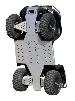 Skid plate full set (aluminium): Dinli DL 700