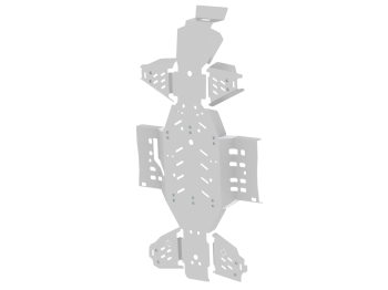 Põhjakaitse täis komplekt (alumiinium): Arctic Cat 1000 XT