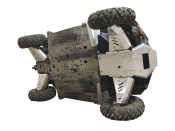 Põhjakaitse täis komplekt (aluminium): Yamaha Wolverine 700: 2017