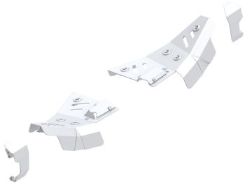 Esimeste õõtshoobade kaitsmed, alumiinium (paar) Polaris: Sportsman XP 1000 S