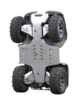 Põhjakaitse täis komplekt (alumiinium): Yamaha Grizzly 550 / 700 (-2013)