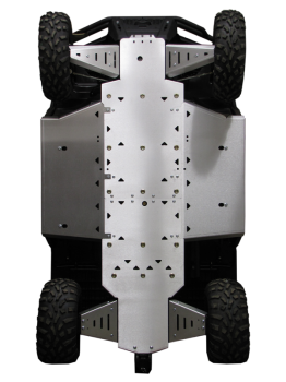 Põhjakaitse täis komplekt (alumiinium): Polaris Ranger 900 Diesel: Polaris Ranger 800 HO