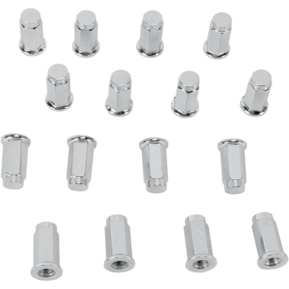 LUG NUT 4/156 CHRM 16PK
