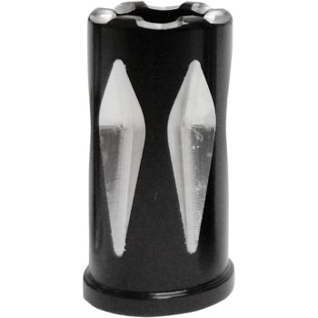 CAPS VALVE STEM RIVAL BLK