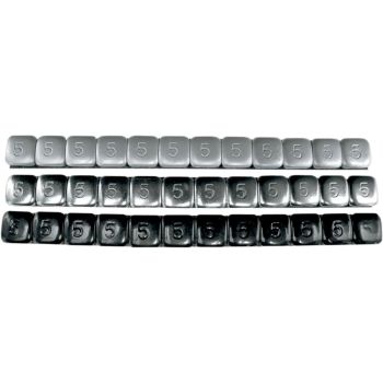 STEEL STICK-ON 5G BLK