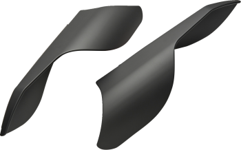 HEAT DEFLECTORS INDIAN BLACK