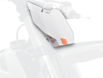PLATE#FRT KTM 19-22 WH