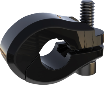 MOUNT FLAG FOR 1/2 TUBE BLACK