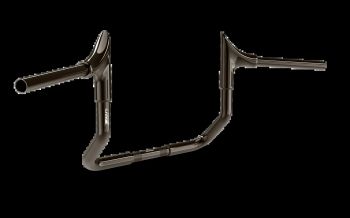 HANDLEBAR BULL 12 BLACK CHROME