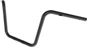 HANDLEBAR APE HANGER 16 BLACK