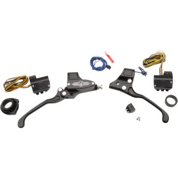 HAND CTRL SET 9/16 CAB BK