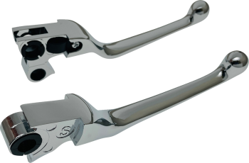 LEVER SET NARROW CHROME 96-17