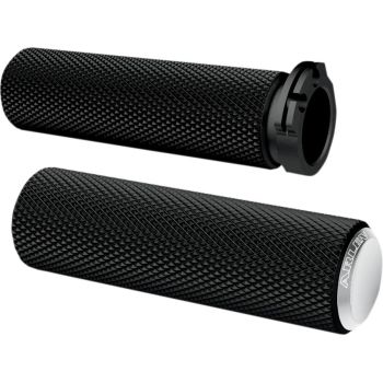 GRIPS - KNURLED - CABLE - CHRO
