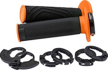 DOMINO D200 LOCK ON GRIPS BLAC