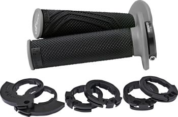 DOMINO D200 LOCK ON GRIPS BLAC