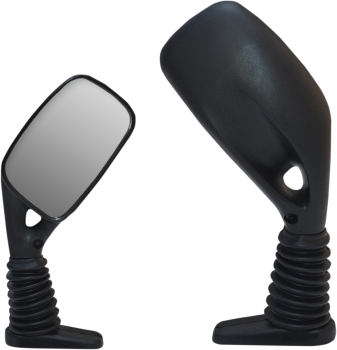 MIRROR PU ZX BLACK RH