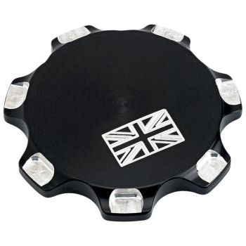 GAS CAP UNION JACK BL TRI