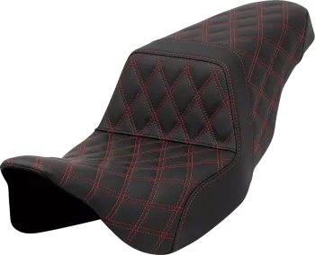 SEAT STEP UP LS RED STITCH