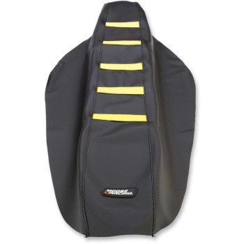 SEAT COVER RIBBED SUZ YEL