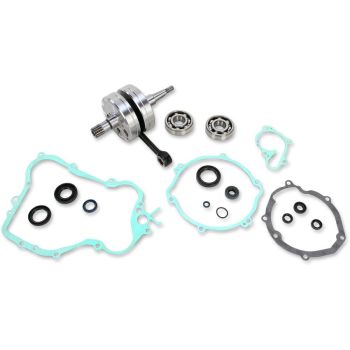 CRANK W/BRG + GASKET