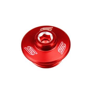OIL FILLER CAP RED