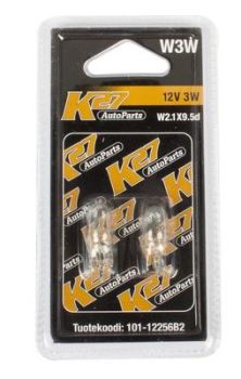 AUTOL.K27 W3W 12V 3WW2,1X9,5D BLISTER
