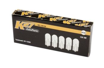 AUTOL.K27 W3W 12V 3W W2,1X9,5D