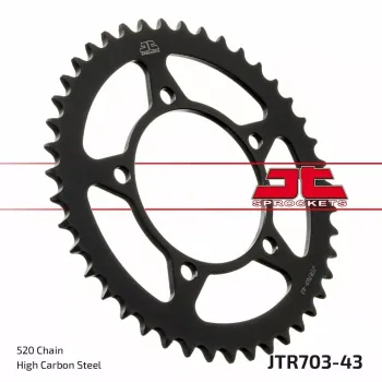 SPROCKET REAR 43T 520
