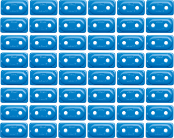 BACKER 2HOLE GRMAST BLUE