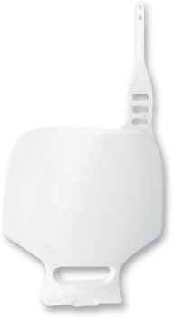 FRONT#PLATE YZ80 93-14 WHITE