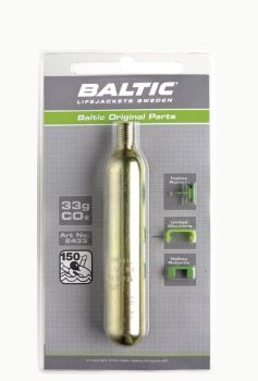 Baltic CO2-cylinder 33g w. safety indicators