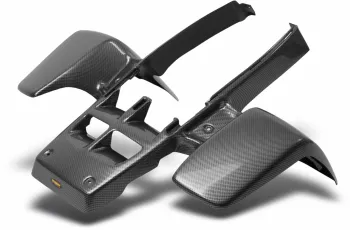 BANSHE FRONT FENDER BK CARBON