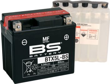 BS Battery BTX5L-BS MF (cp) Maintenance Free