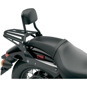 RACK SISSY BAR FRMD BLK