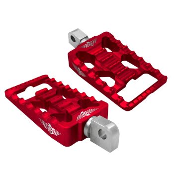 FOOTPEGS MX V1 SOFTAIL XL RED