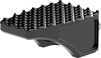 FOOTPEGS CNTY M8ST REAR BLACK