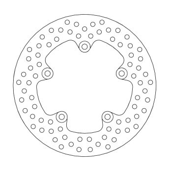 BRAKE DISC HALO REAR