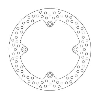 BRAKE DISC HALO REAR