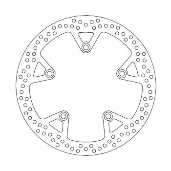 BRAKE DISC HALO REAR